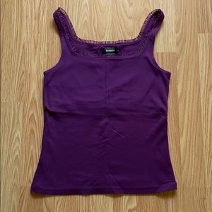 Plum Purple Express Tank Top